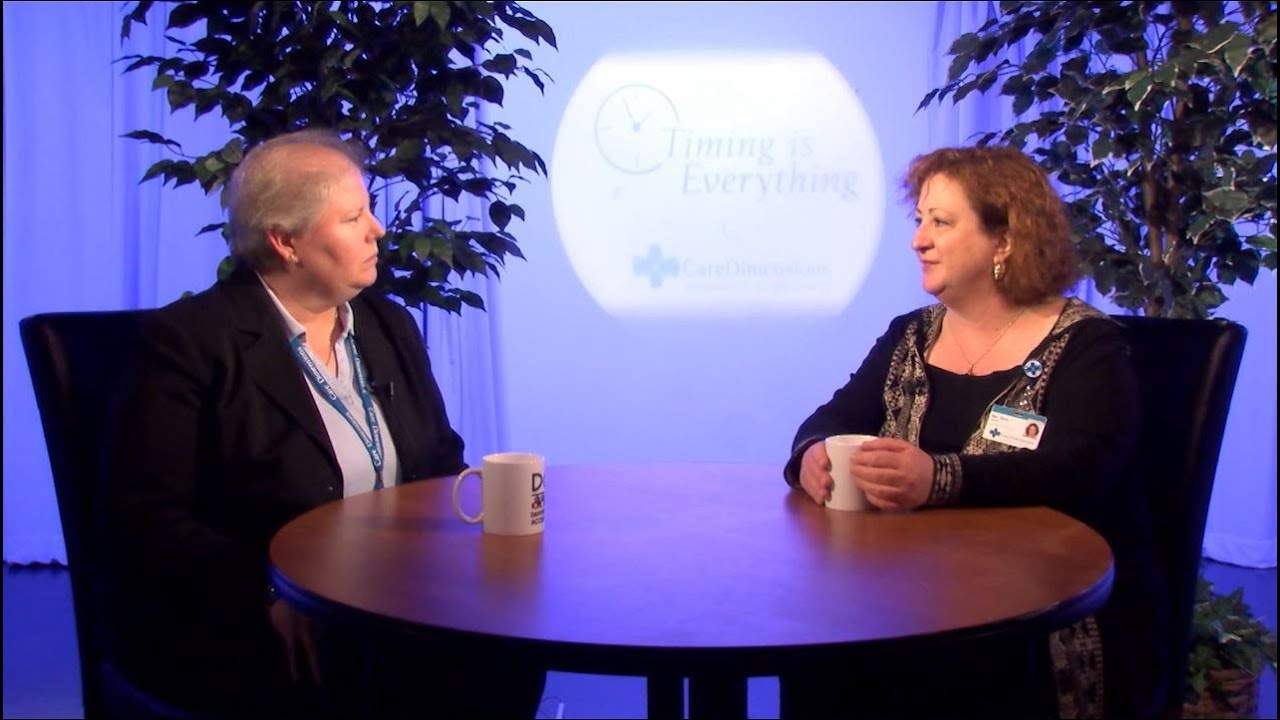 Timing Is Everything --The role of spiritual care in hospice