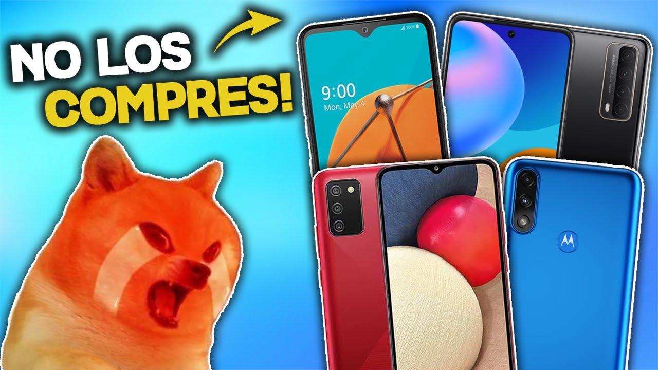 Los 5 PEORES Celulares que NO DEBES Comprar y MENOS EN 2021