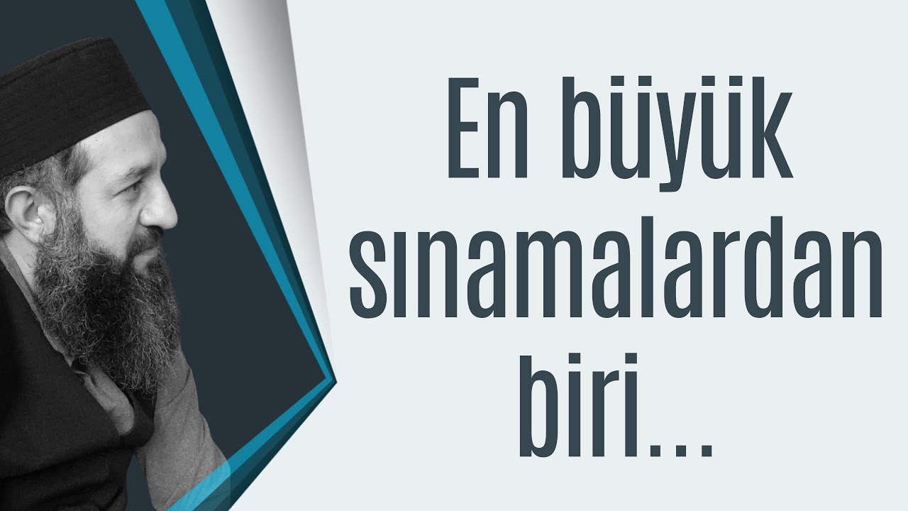 En büyük sınamalardan biri ...