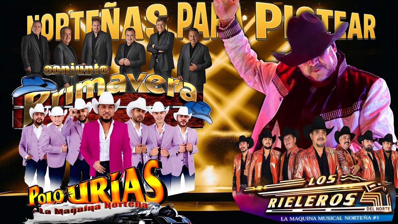 Puras Norteñas Viejitas Inolvidables 💿📻 Conjunto Primavera y Los Rieleros Del Norte y Polo Urias