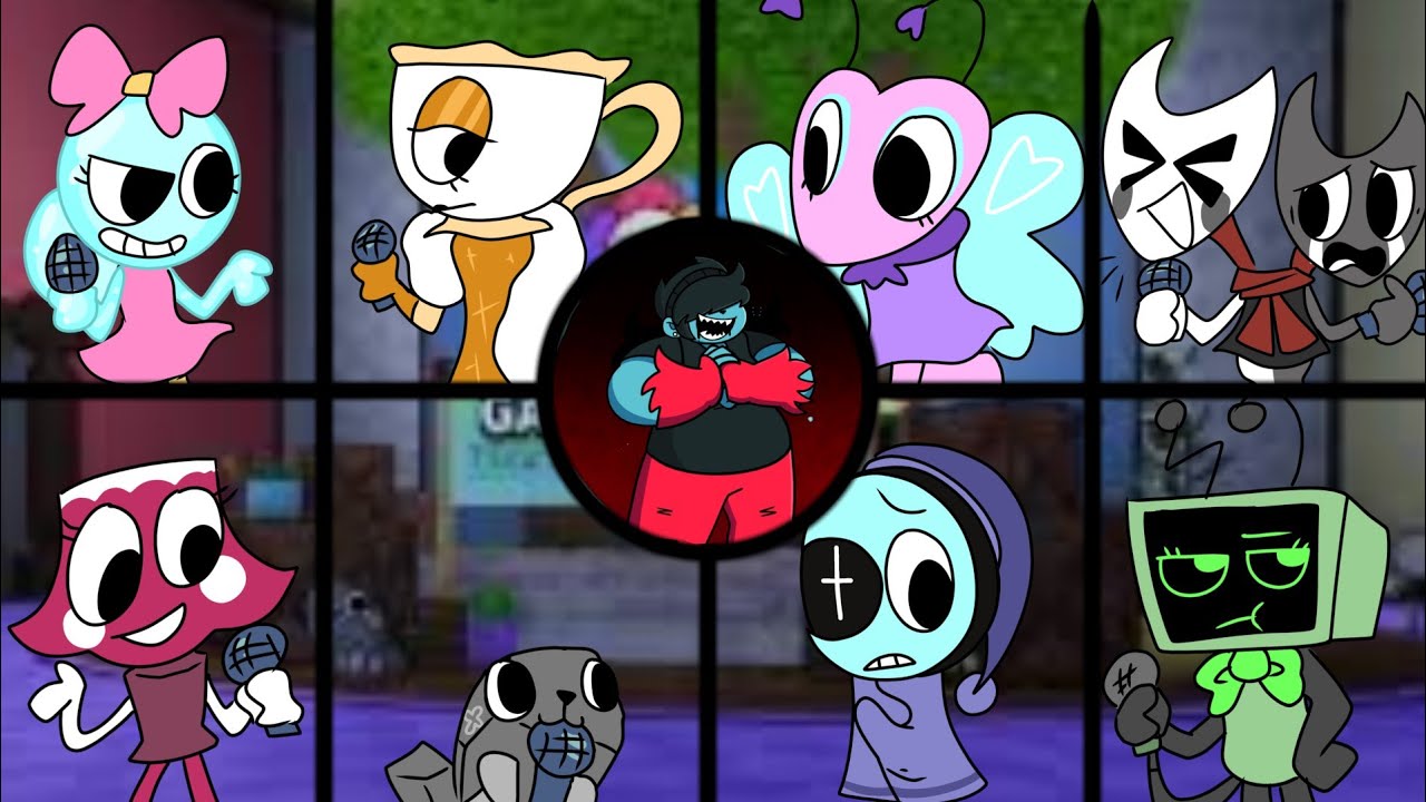 FNF Animal but every turn another Dandy's World toon is used