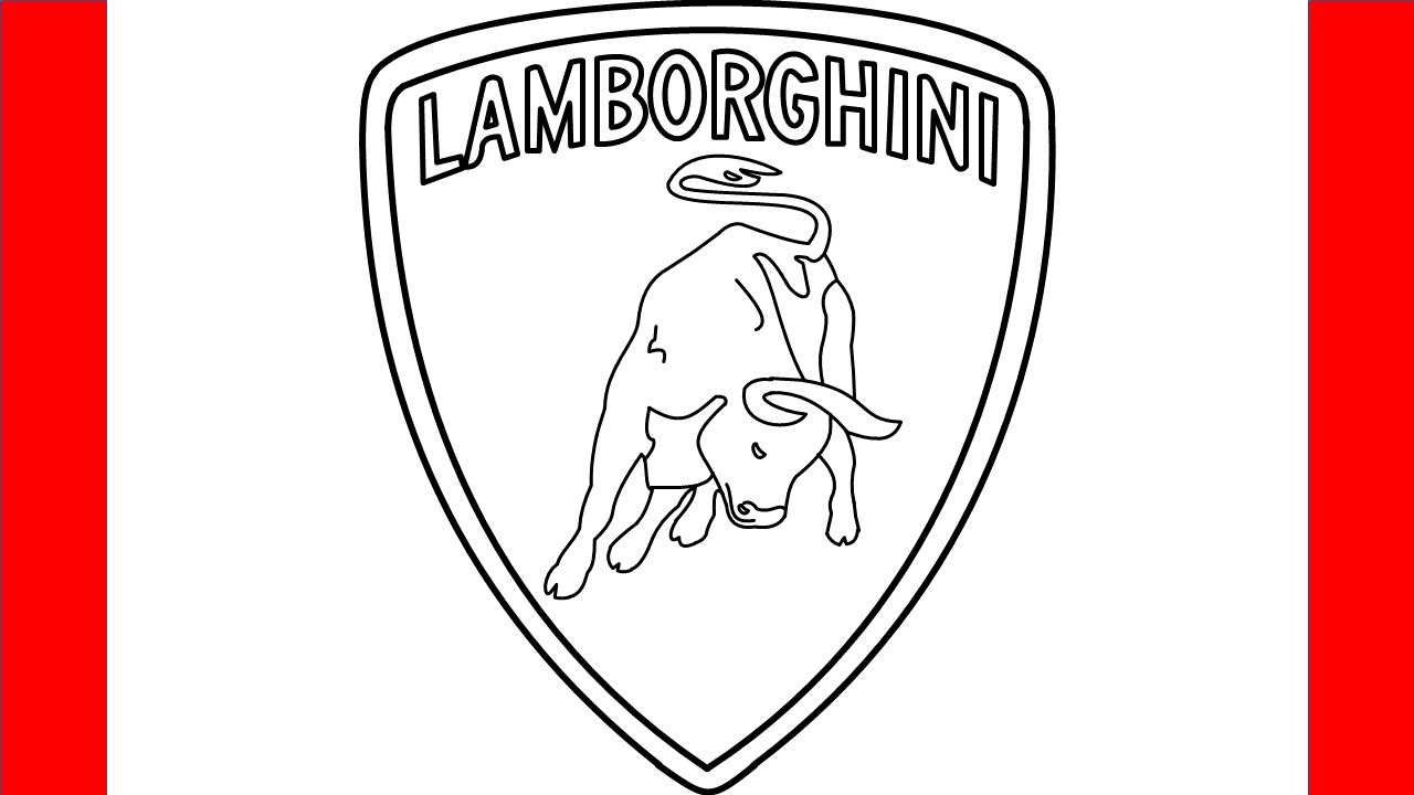Comment dessiner le logo Lamborghini