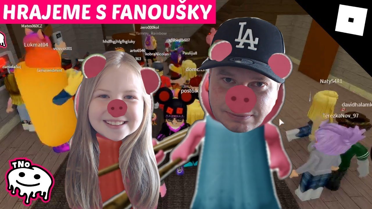 🎈 HRAJEM S FANOUŠKY PRASÁTKO ❤️ Piggy [ALPHA] | ROBLOX Tatínek a Barunka CZ