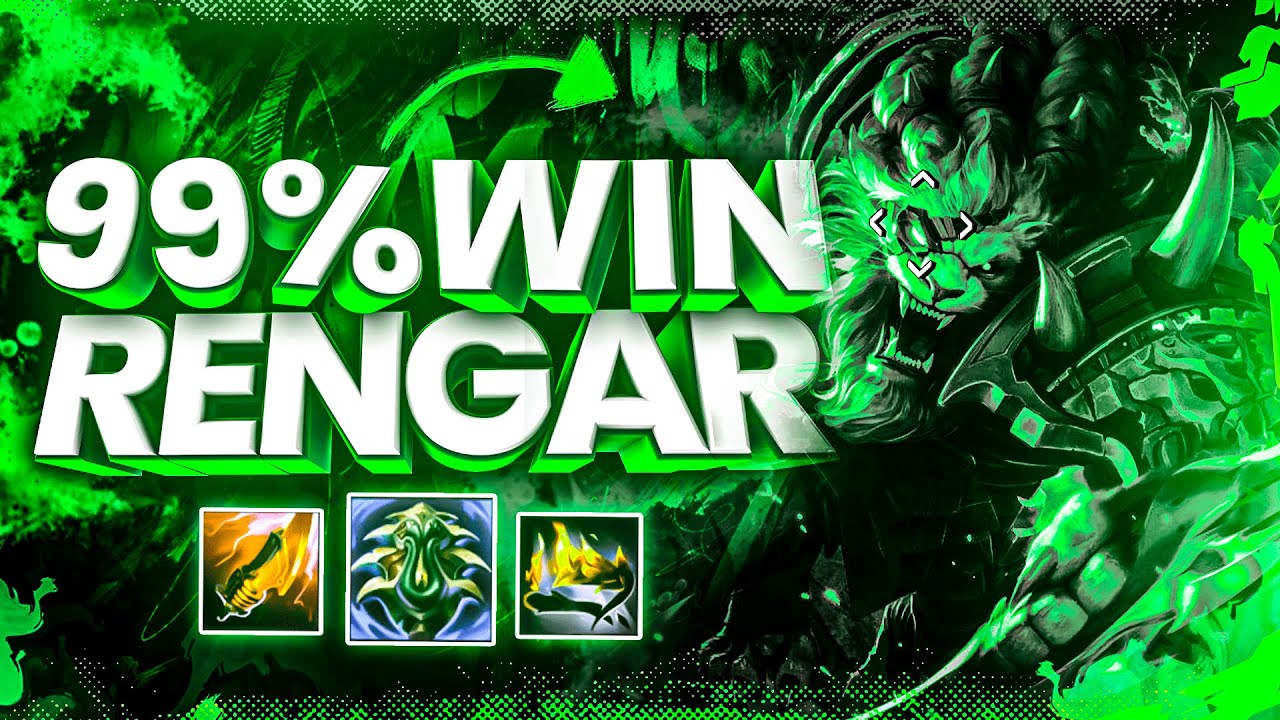 A MELHOR BUILD PARA RENGAR EM 2024