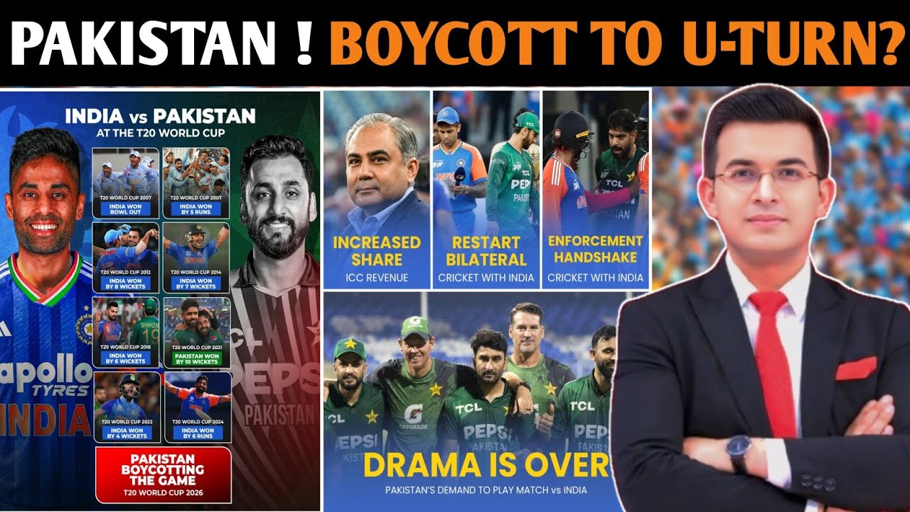 Pakistan Backtracks on Boycott? ICC Meeting & India vs Pakistan T20 WC 2026 Drama