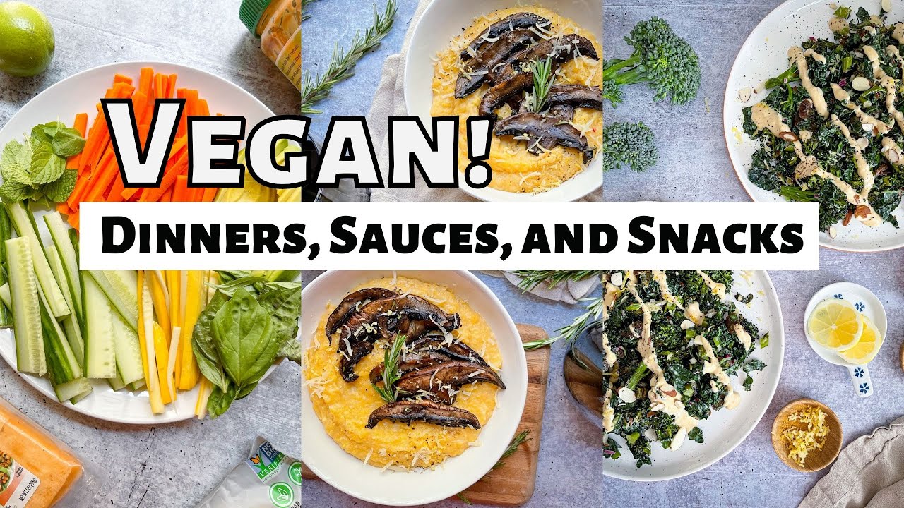 Plant Based Vegan Dinner Recipes, Sauces, Snacks, and Wines