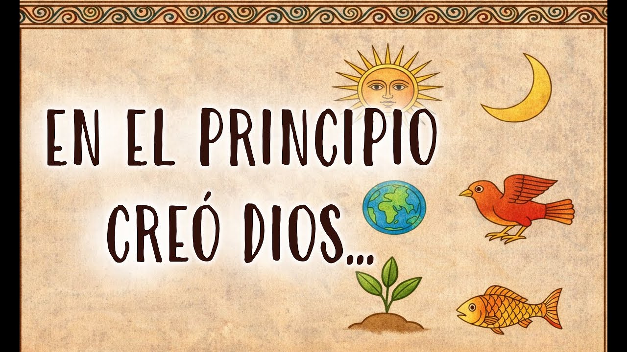 En el PRINCIPIO CREÓ DIOS los cielos y la tierra - Génesis 1 - 2 | Antiguo Testamento