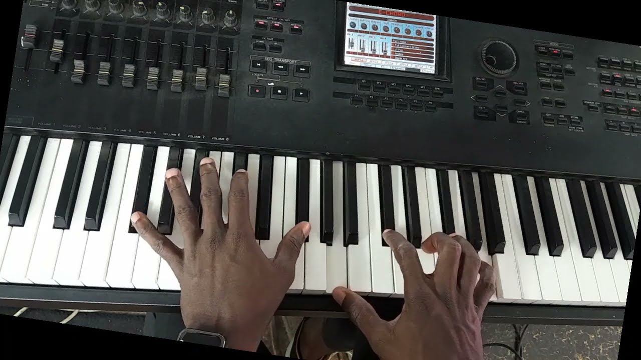How to play ESE by Nathaniel Bassey on Key F, F# & A