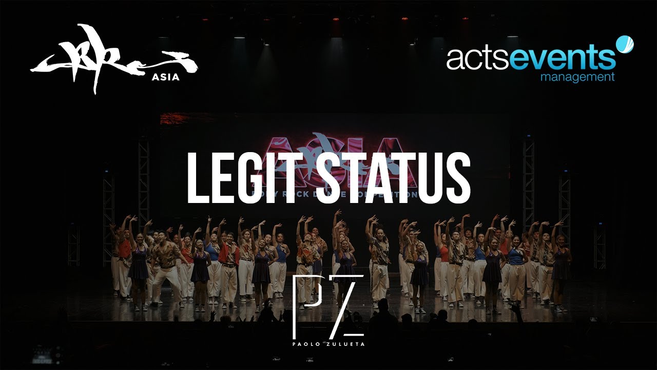 [WIDE VIEW 4K] Legit Status (Philippines) | Body Rock Asia 2020 | 2nd Place