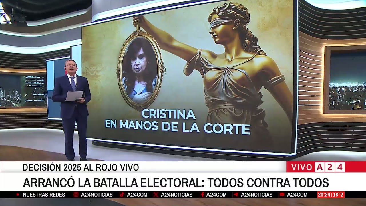 🔴CFK  EN MANOS DE LA CORTE: ¿A CUÁNTO ESTÁ DE QUEDAR PRESA POR LA CAUSA VIALIDAD?