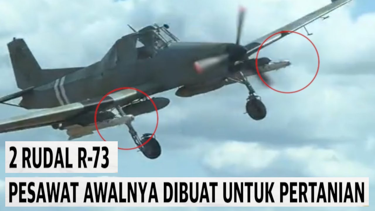 Modifikasi Gil4! Pesawat Pertanian Diubah Jadi Pesawat Peluncur Rudal R-73