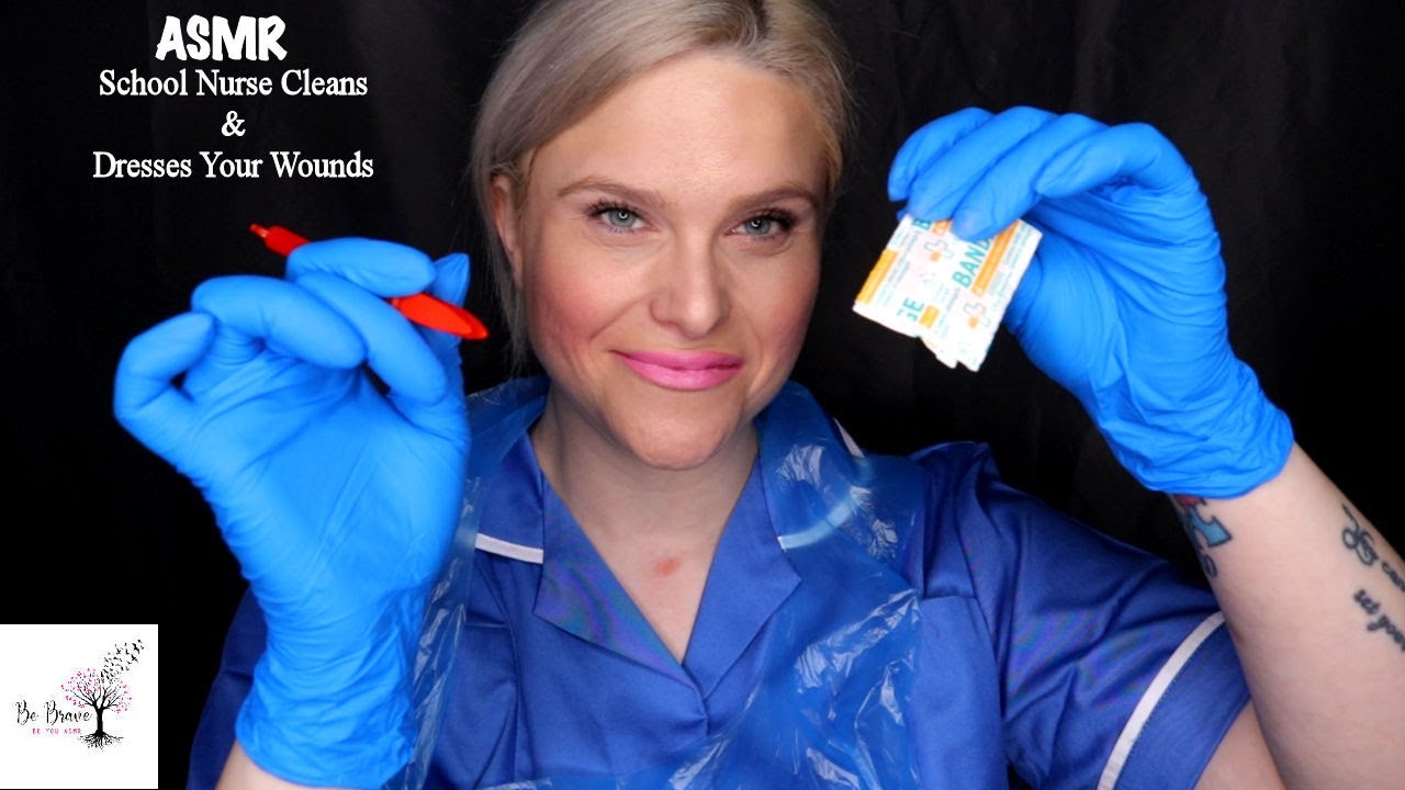 ASMR School Nurse Treats Your Injuries