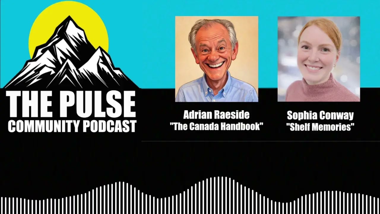 Cartoonist, Author, Adrian Raeside and Sophia Conway’s “Shelf Memories”