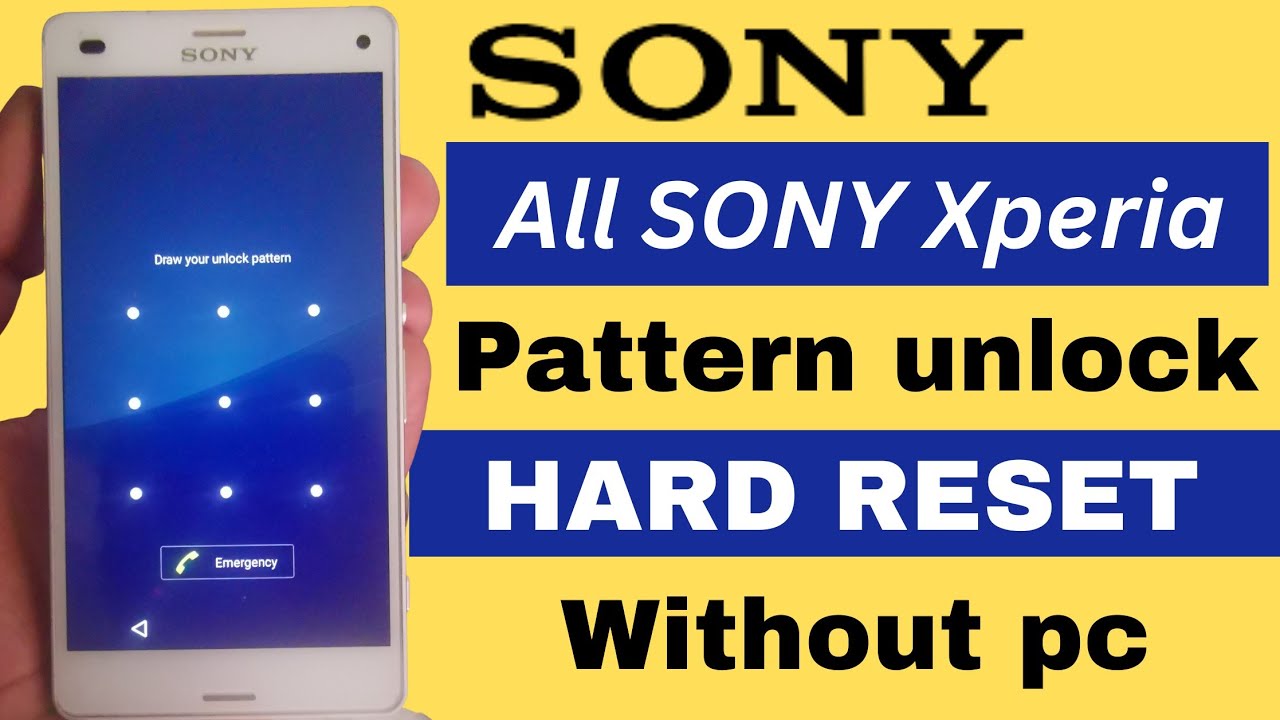 Sony hard reset without pc/ sony hard reset/ hard reset sony xperia/sony mobile ko kese reset karen