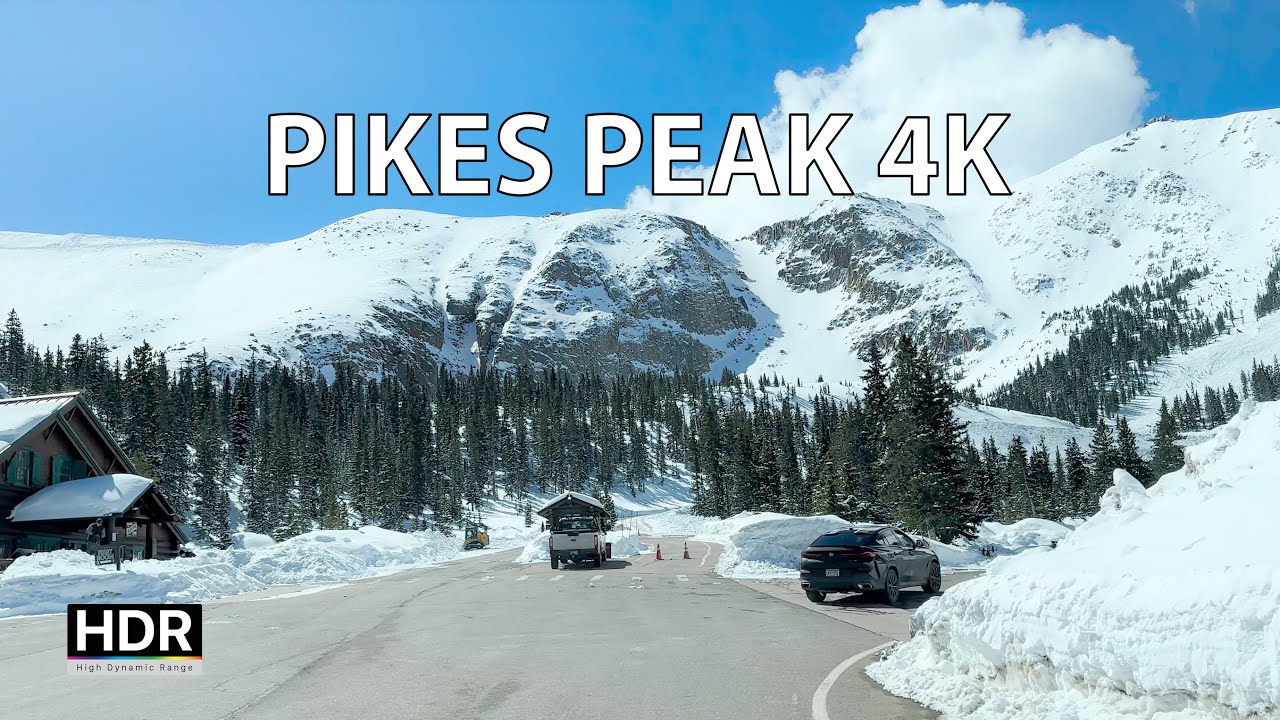 Pike's Peak - Scenic Drive 4K HDR - Colorado USA