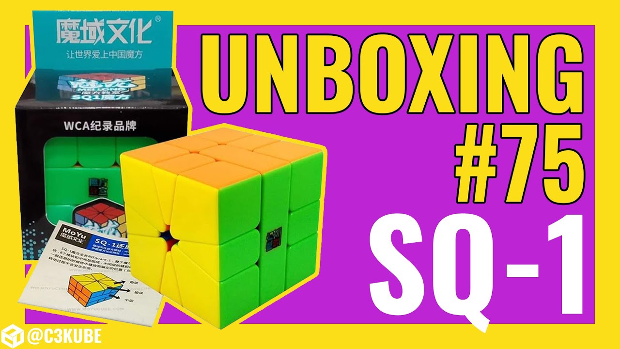 🟨 UNBOXING #75 Square 1 MoYu MeiLong