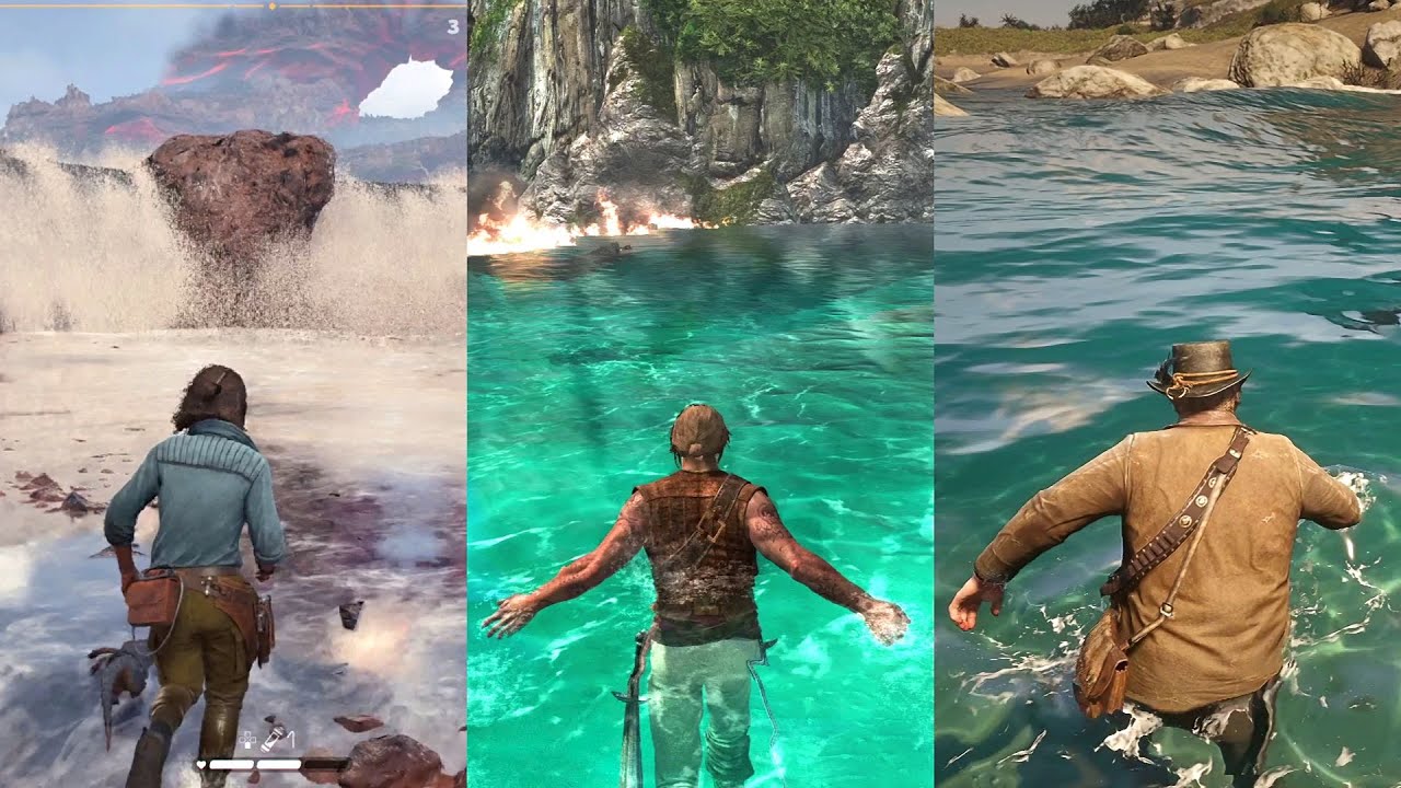 The Downgrade of Water Physics in Ubisoft Games is insane
