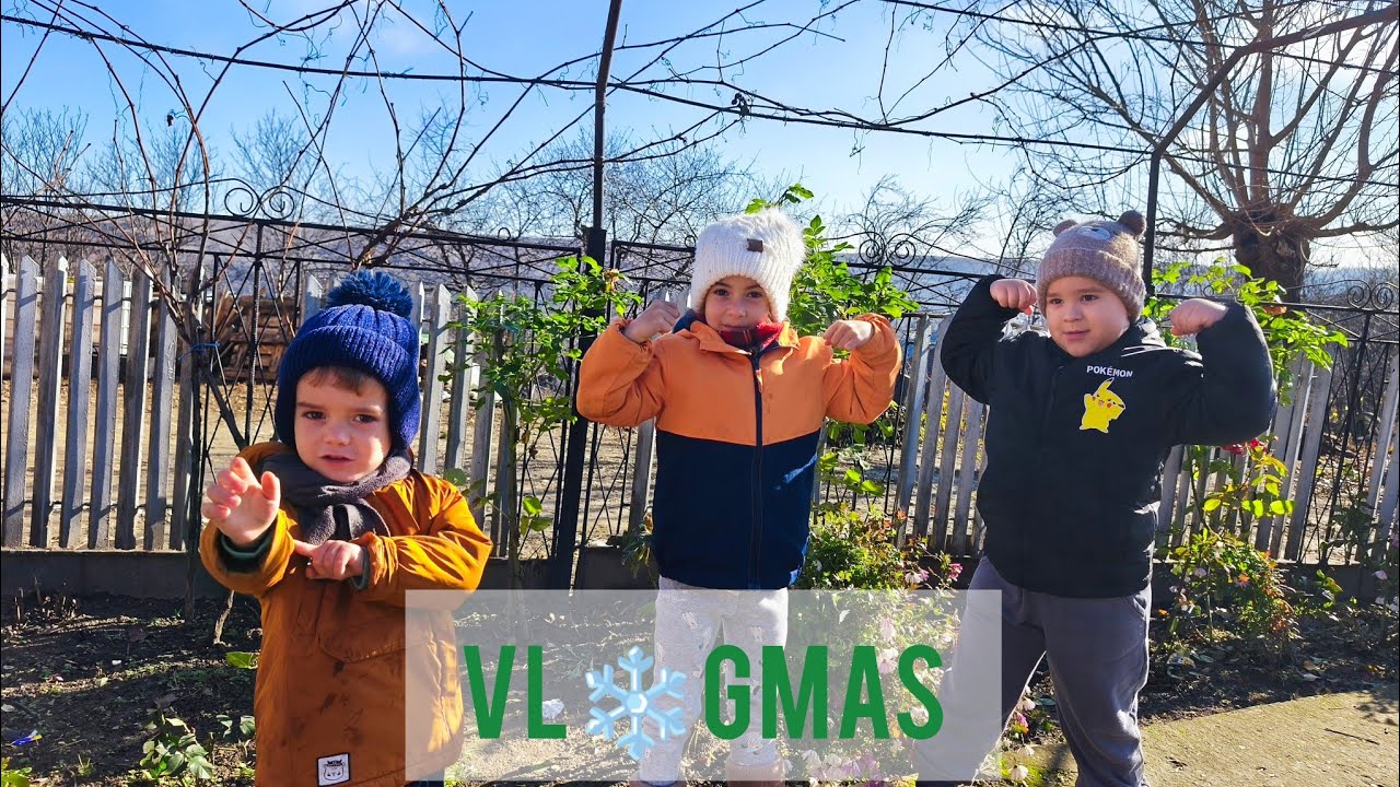 Vlogmas/🌲 Weekend fericit 🌸 • Familia la mine în vizită 🏡