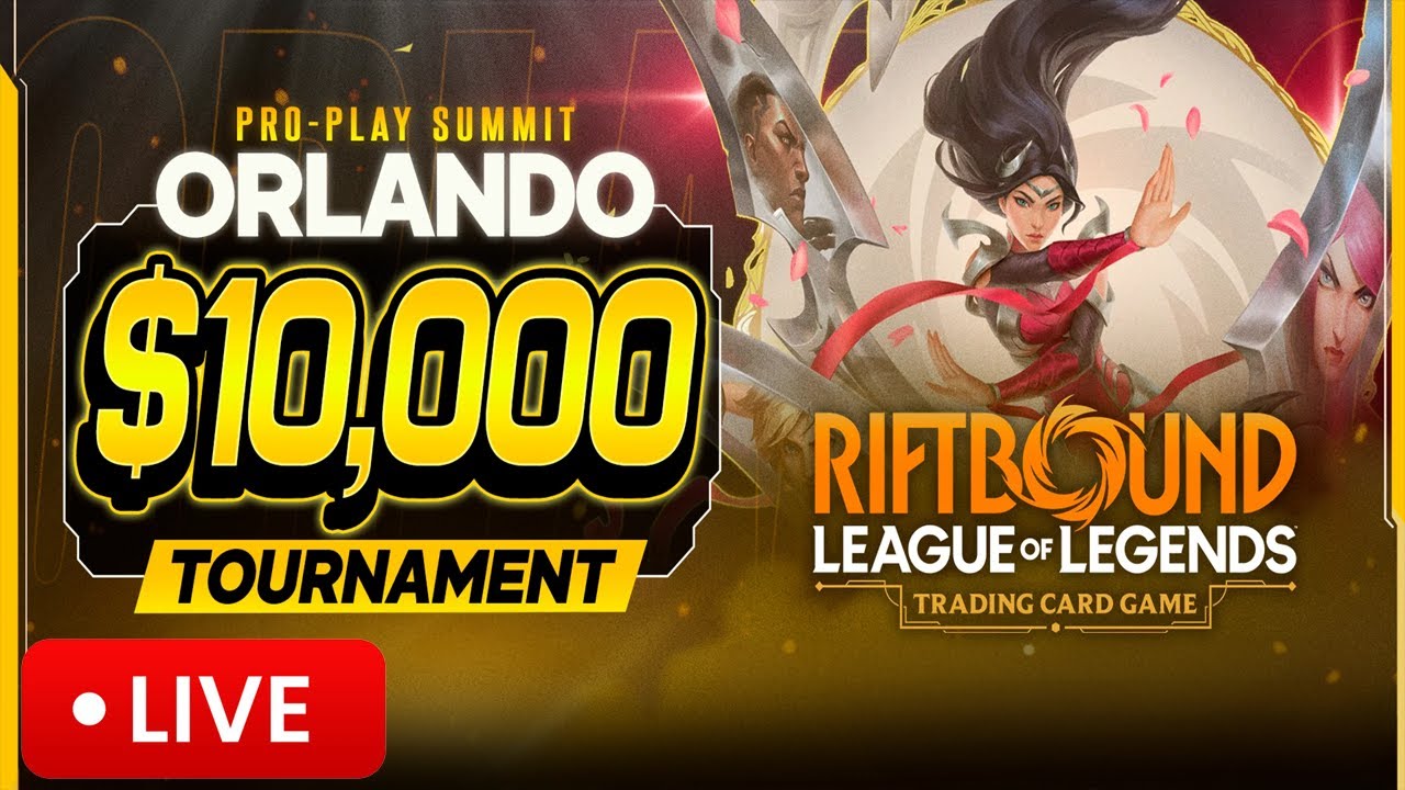 LIVE: Pro Play Summit $10K Riftbound Tournament Co-Stream