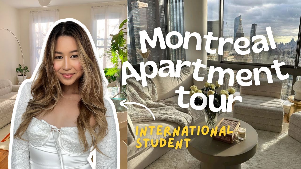 Montreal Apartment Tour of an International Student | Sunday Cleaning Reset