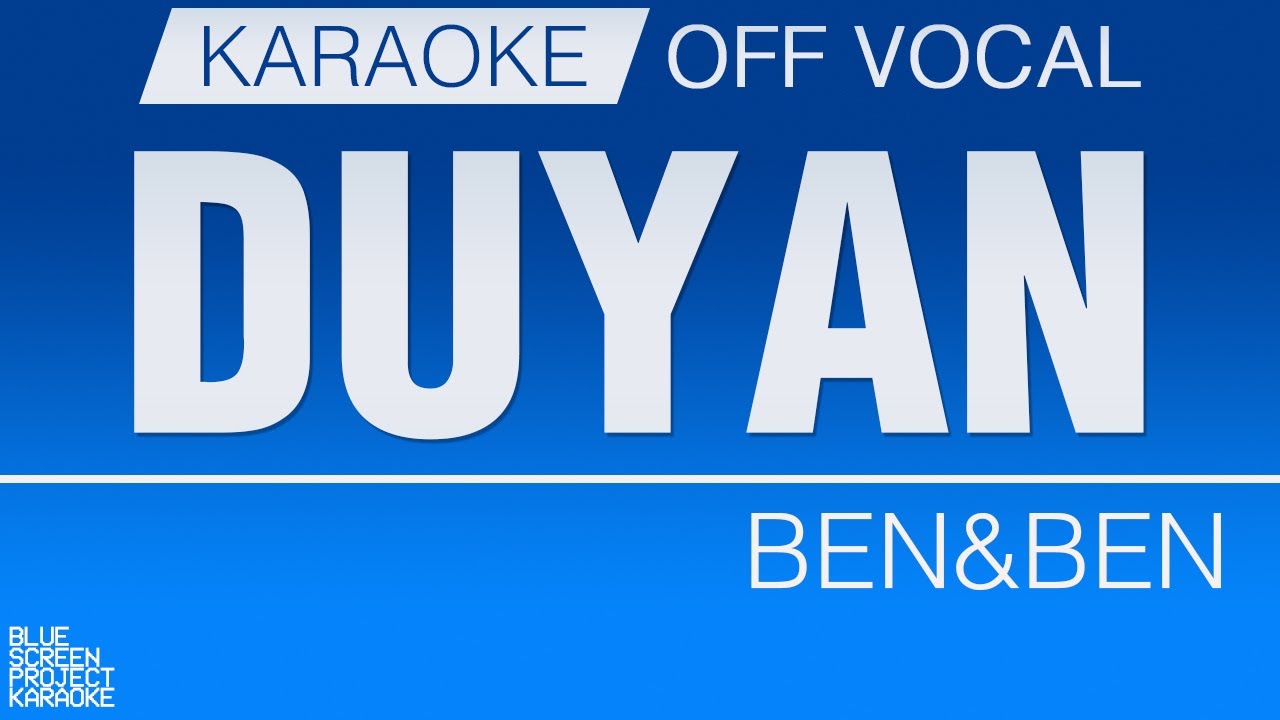 Duyan - Ben&Ben [KARAOKE/OFF VOCAL]