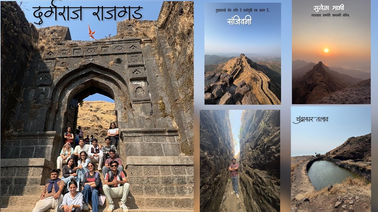 Rajgad Fort:1st Capital of Maratha Emperor|Short vlog by Ajinkya Thakare