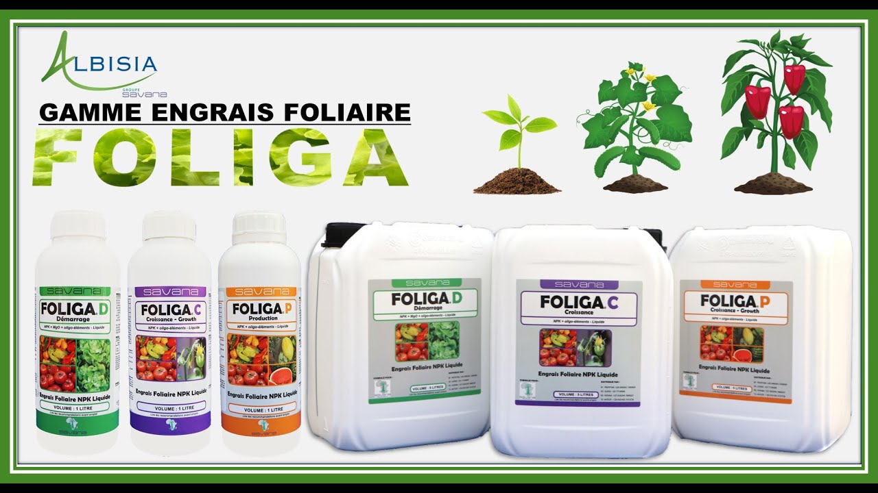🌱DÉCOUVREZ NOTRE GAMME D'ENGRAIS FOLIAIRE; FOLIGA🌿