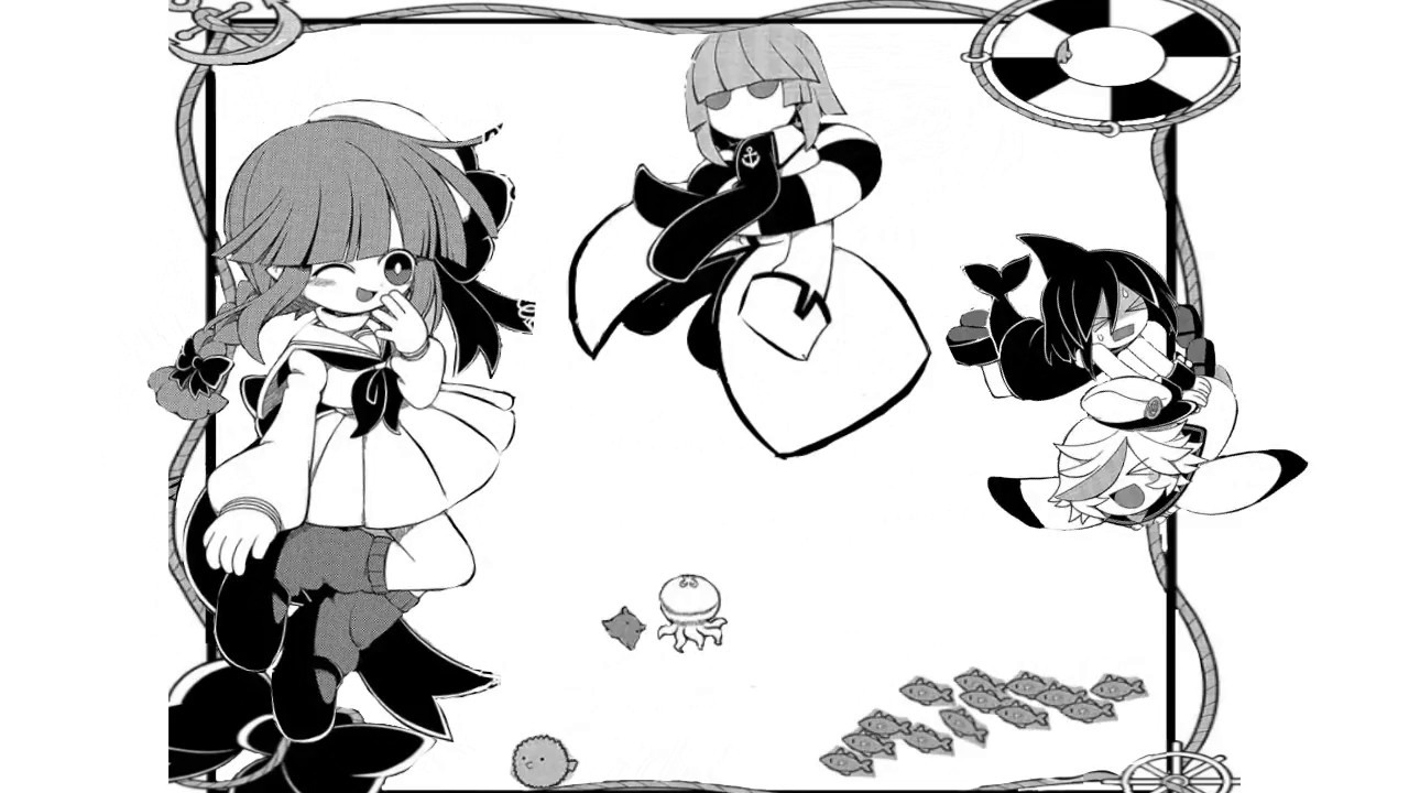 Wadanohara y El Gran Mar Azul -Chlomaki La bruja negra aparece Cap2 P1
