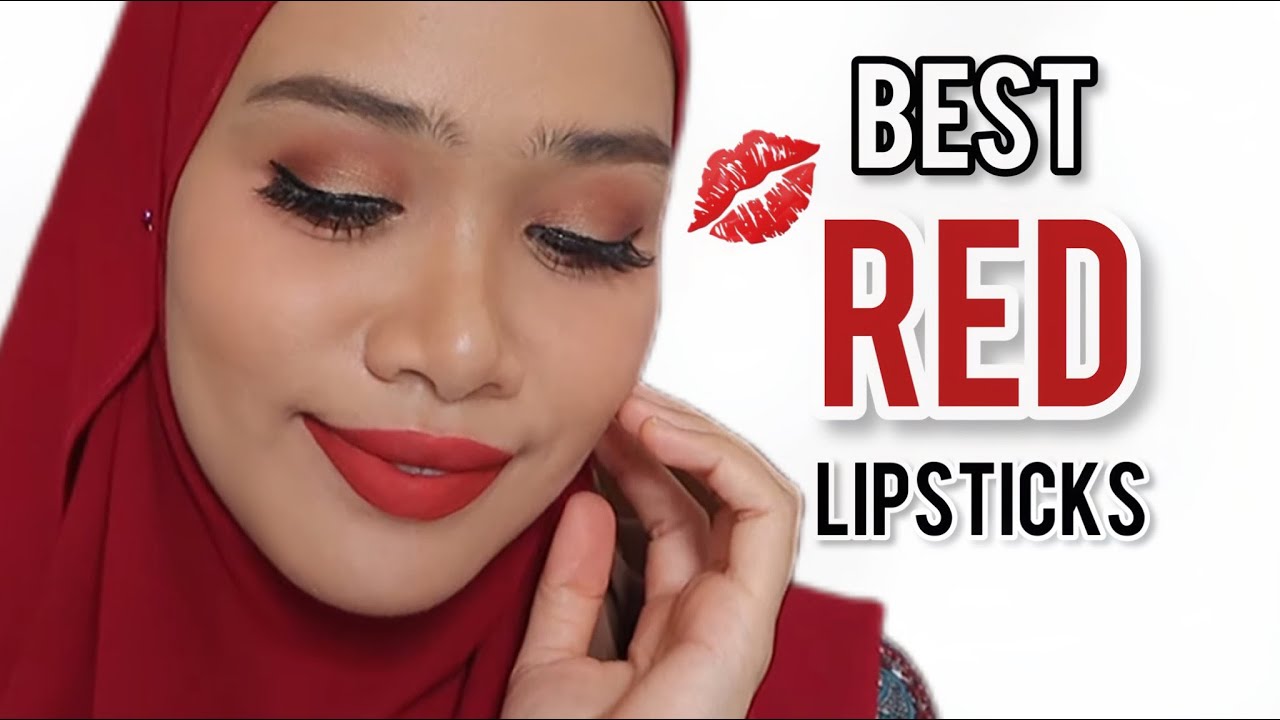 RED LIPSTICK FAV & MUST-HAVE SHADES 2022 EDITION