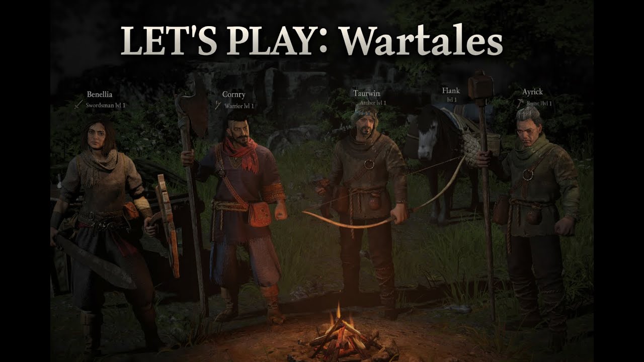 Let's Play Wartales Ep 4 - Rebuilding the Band