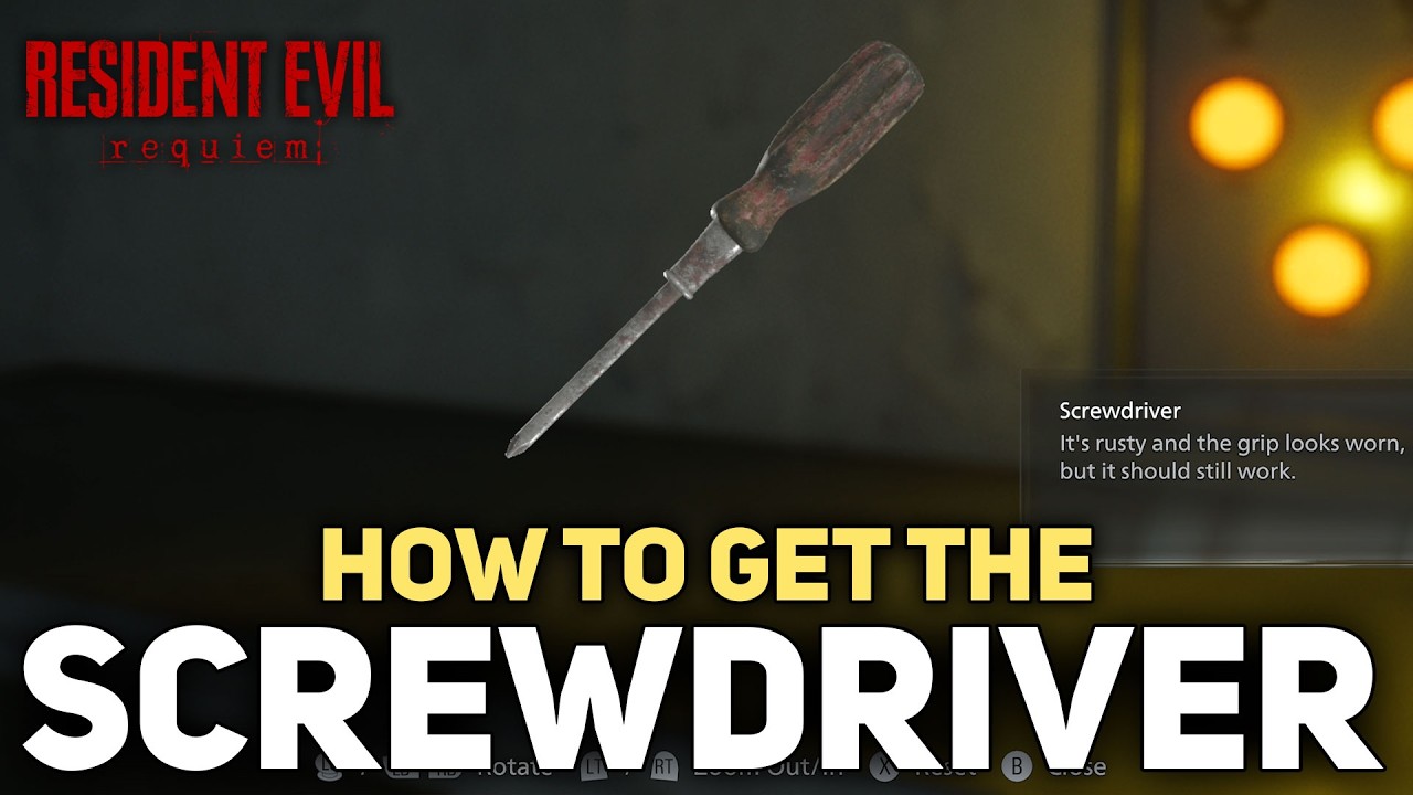 Resident Evil Requiem - Where To Get The Screwdriver For The Fuse Box