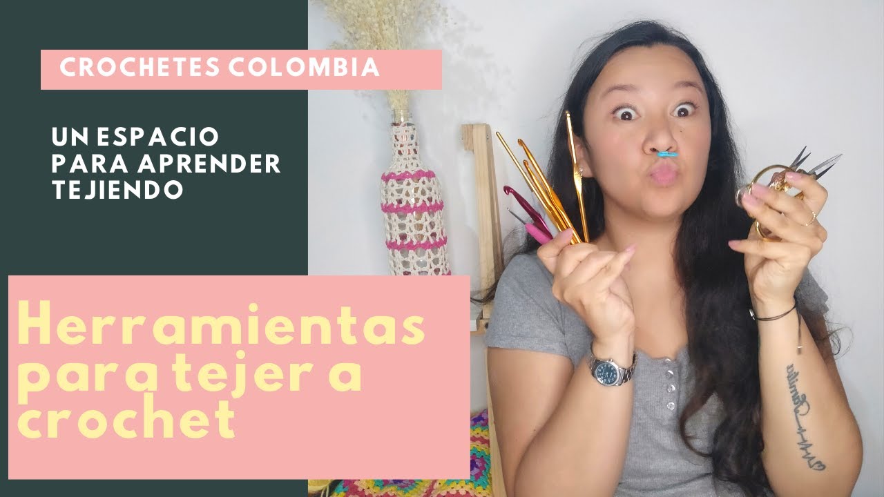 Cuáles son las herramientas para aprender a tejer a crochet: El video MÁS completo