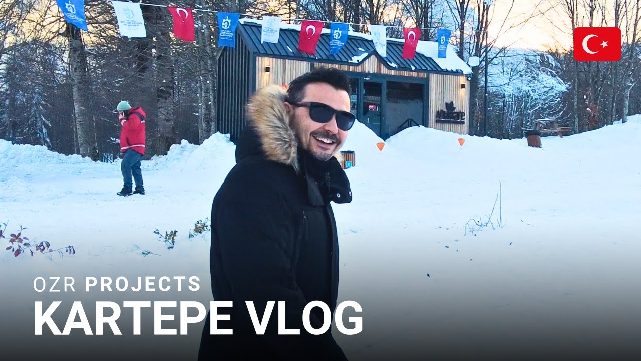 Snowy Escape in Kartepe ❄️ | Cable Car Adventure to the Top!