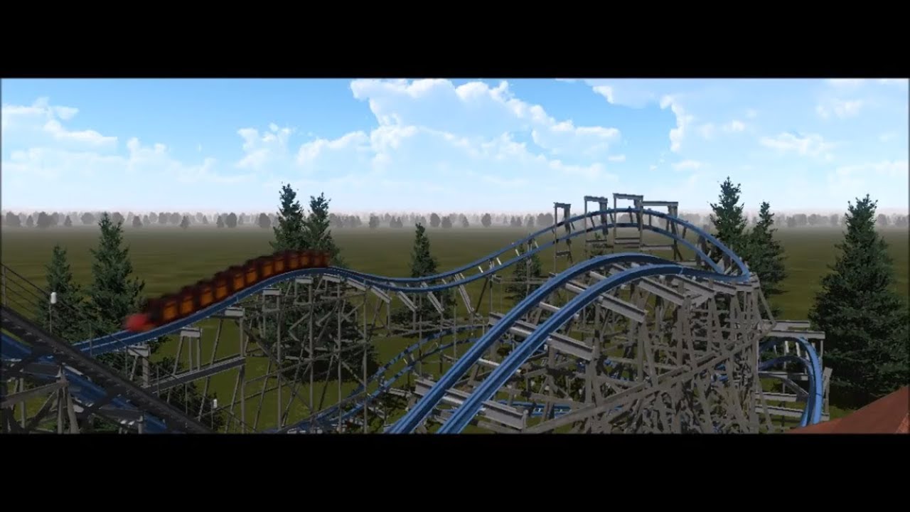 TWISTED CYCLONE // RMC Georgia Cyclone Concept Six Flags Over Georgia