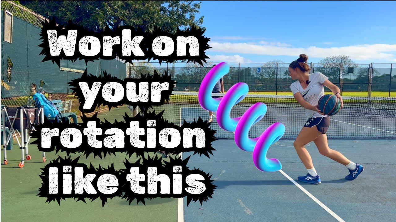 How to work on your upper body rotation