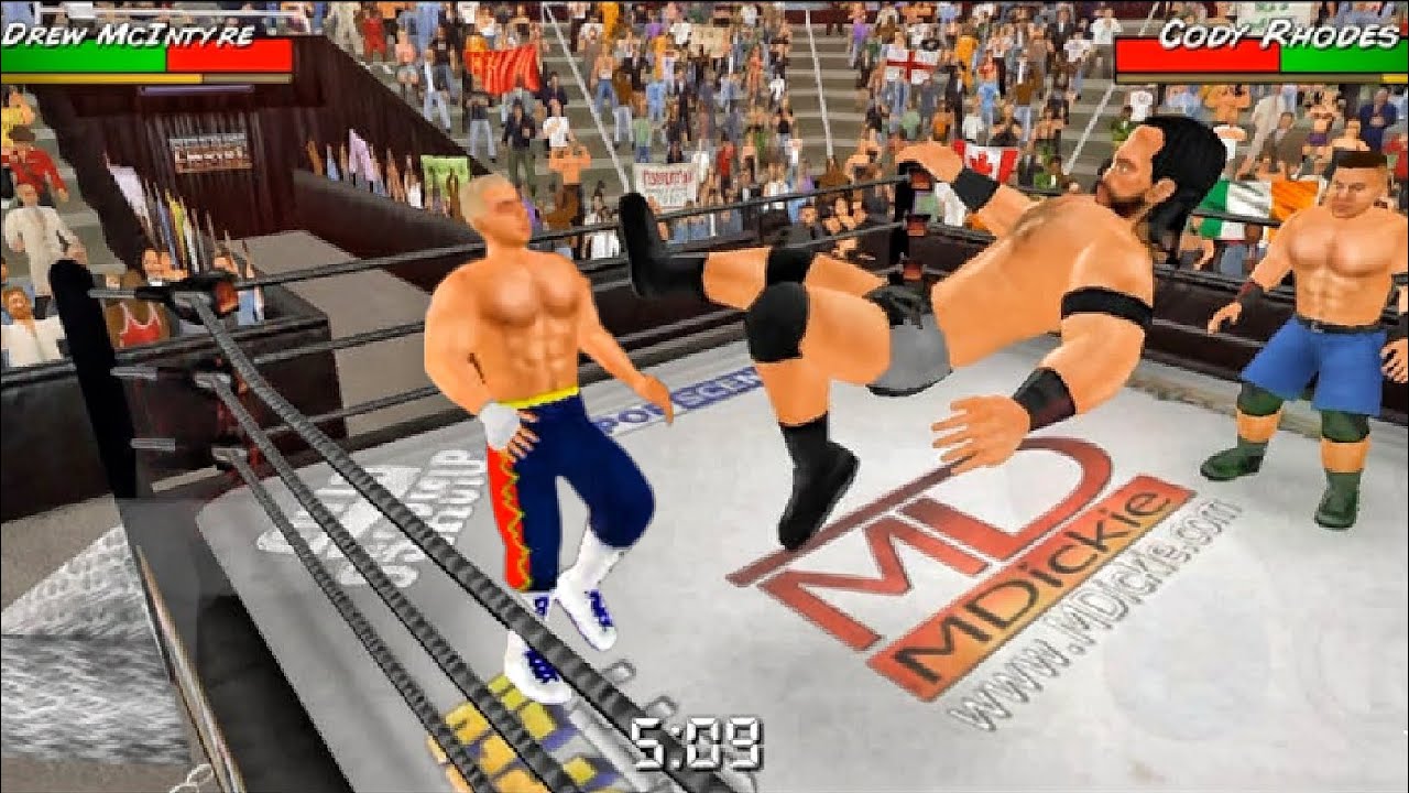 John Cena vs Cody Rhodes vs Drew McIntyre | Full Match | Wrestling empire |