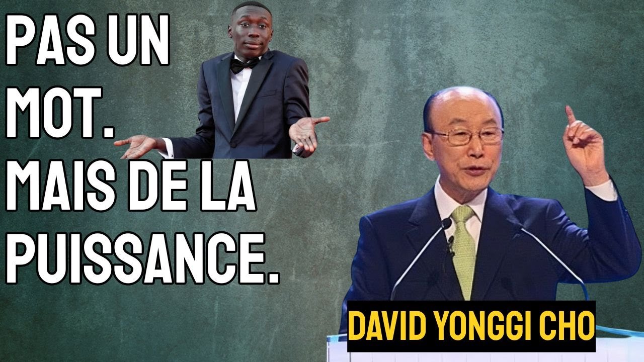 LE SILENCE QUI TOUCHE DIEU | DAVID YONGGI CHO