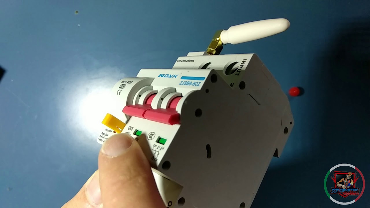 Interruttore magnetotermico wi-fi