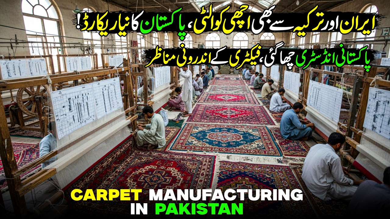 Amazing Handmade Carpet Manufacturing In Pakistani Factory | Made In Pakistan