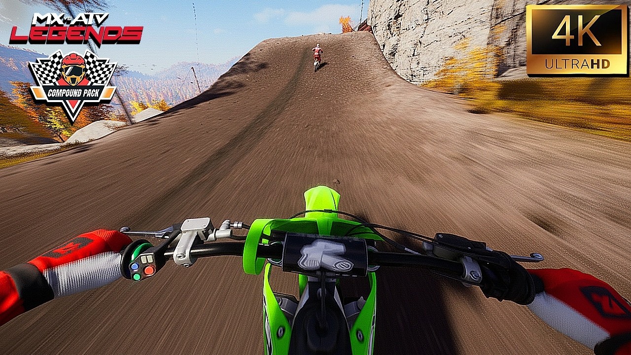 Kawasaki KX450 High Speed Dirt Race | Ultra Realistic 4K Gameplay
