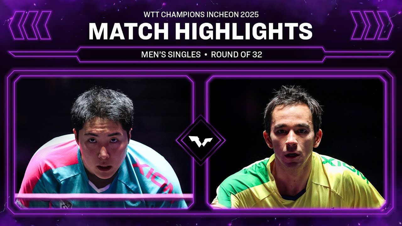 Lim Jonghoon vs Hugo Calderano | Match Highlights | #WTTIncheon 2025