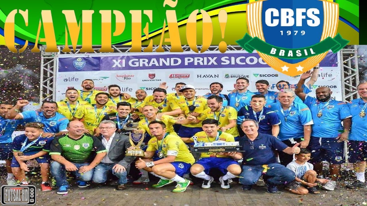 BRASIL CAMPEÃO! Gols Brasil X República Tcheca | FINAL | Grand Prix de Futsal 2018 (04/02/2018)
