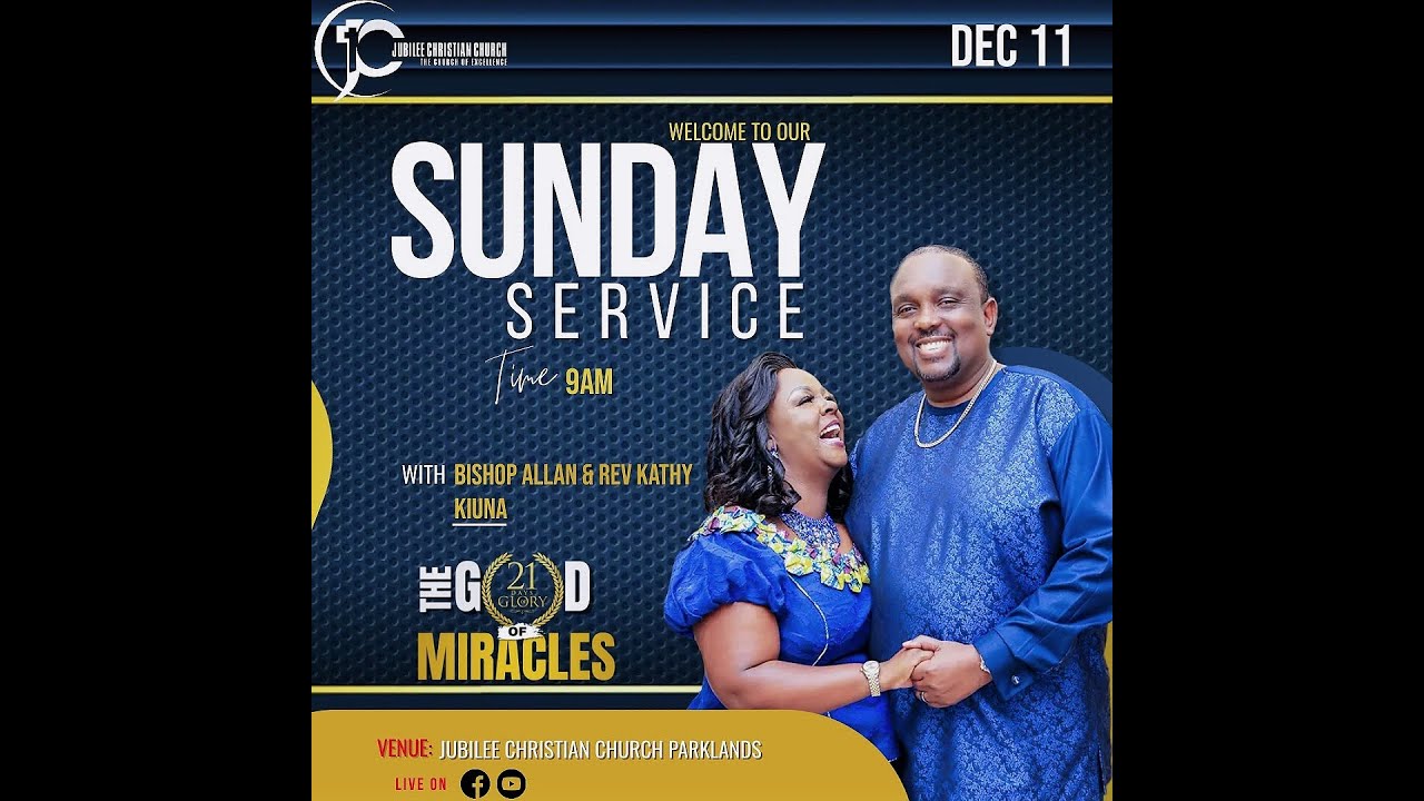 THE GOD OF MIRACLES - PROPHET DOMINIC OWUSU II JCC LIVE SUNDAY SERVICE || 11.12.2022