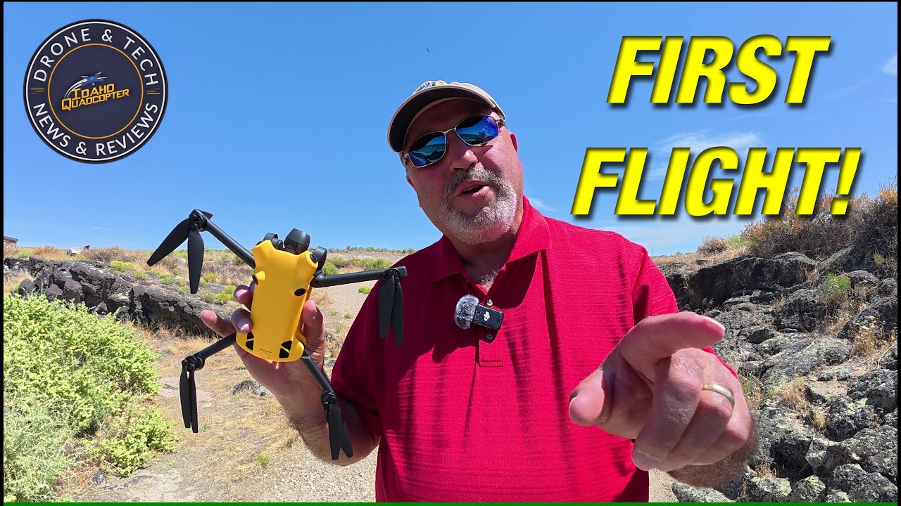 SKYROVER X1 - First Flight!  Dedication Point on the Snake River Canyon