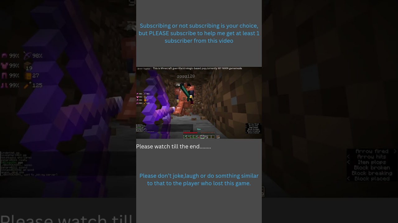 Minecraft PVP video (2404th pvp video clip) (v1.21.11）