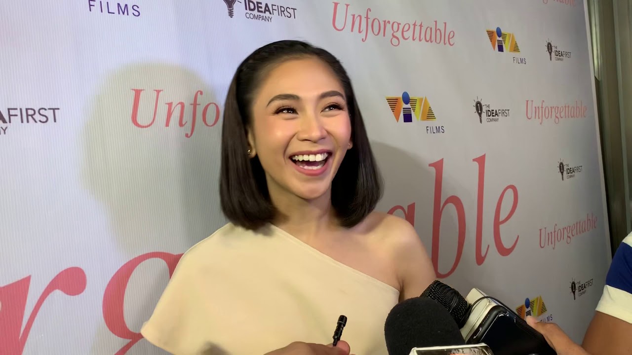 SARAH GERONIMO FULL INTERVIEW FOR UNFORGETTABLE MOVIE