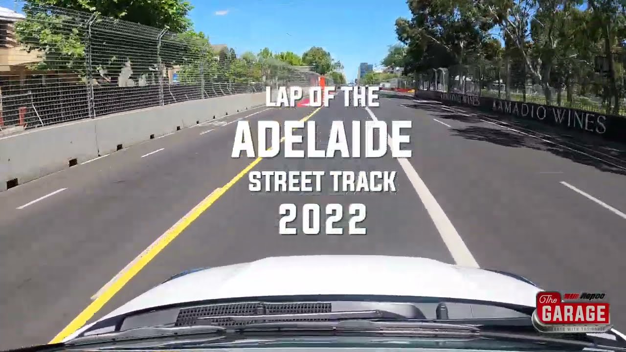 Lap of the Adelaide street circuit, 2022