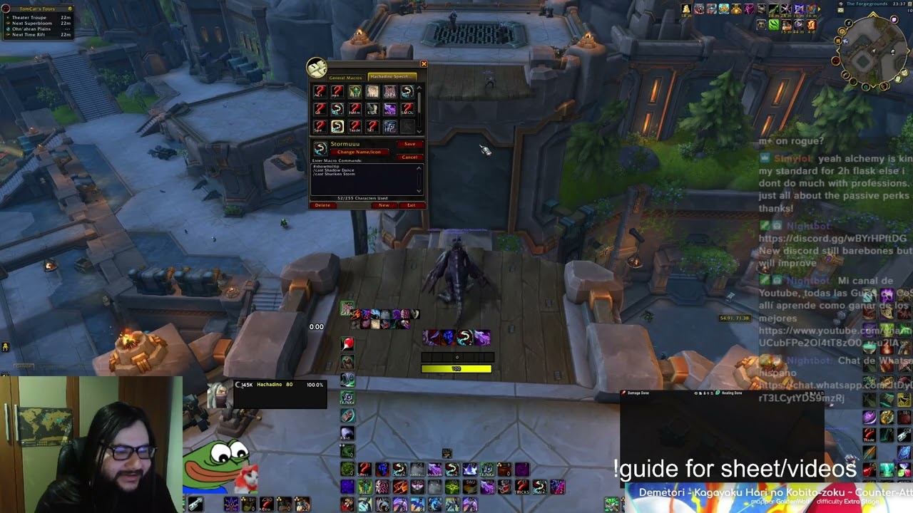 WoW Midnight Prepatch and Beta Macros you will NEED as sublety and why