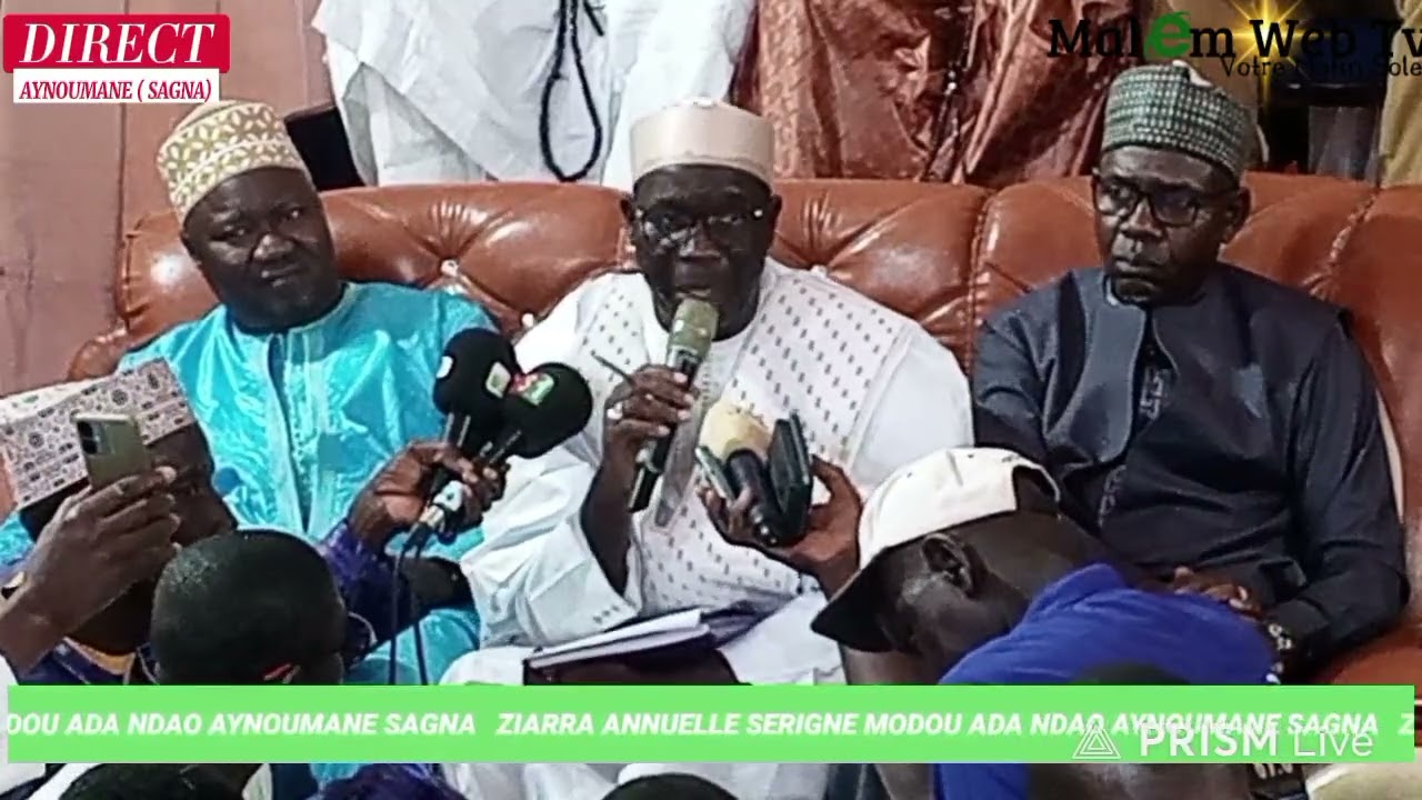 Serigne Mansour NDAO:Son message tombe a point nommé.vivre ensemble en paix.