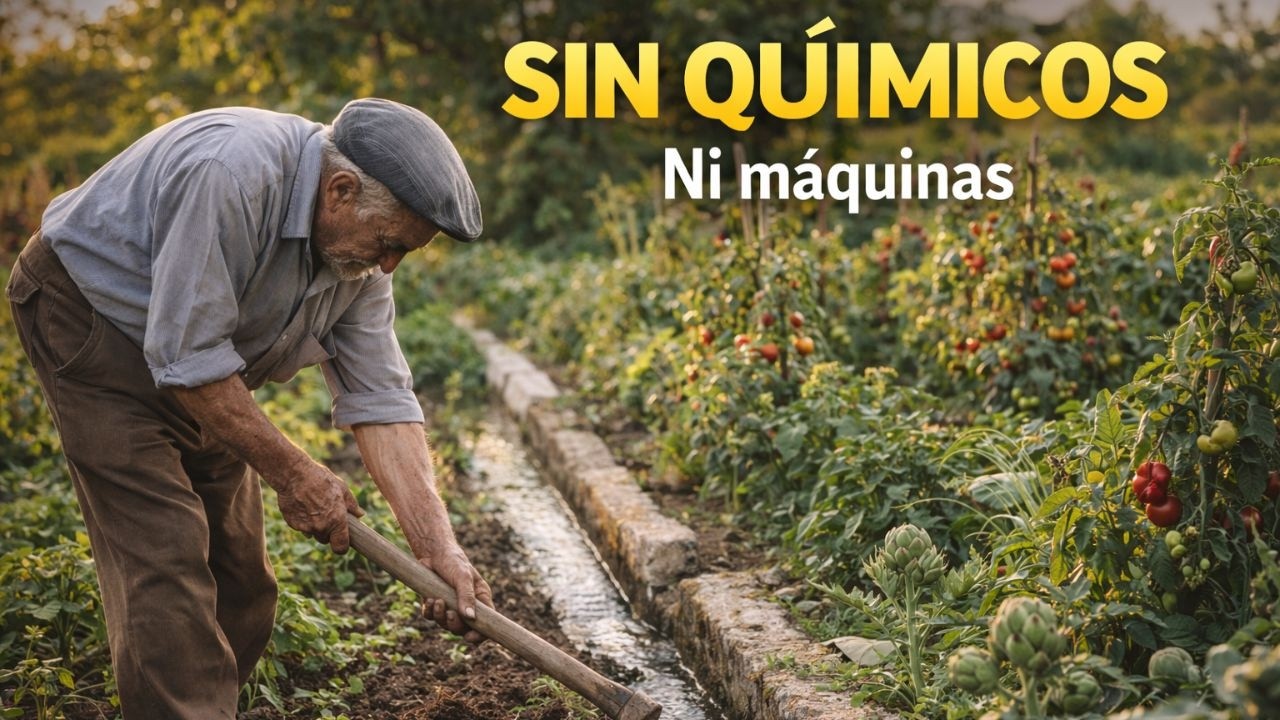 Hortelanos de antes, sin químicos ni máquinas modernas